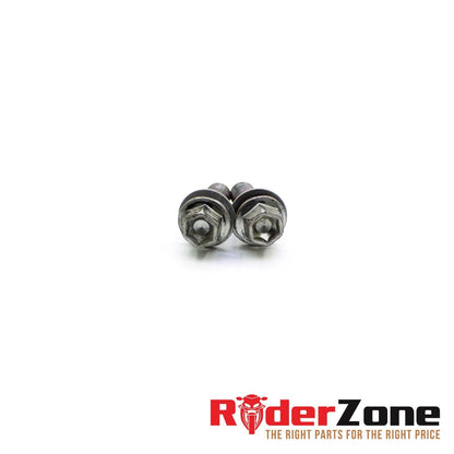 2021 - 2023 KAWASAKI NINJA ZX10R KICKSTAND SIDE STAND MOUNTING BOLT SET OEM
