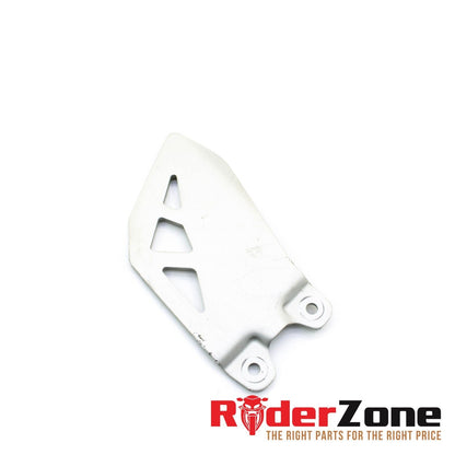 21 - 2023 KAWASAKI NINJA ZX10R LEFT REARSET HEEL GUARD REAR SET FOOT PEG SILVER
