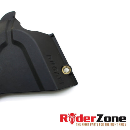 2009 - 2012 DUCATI STREETFIGHTER S SPROCKET COVER ENGINE COWL BLACK PLASTIC