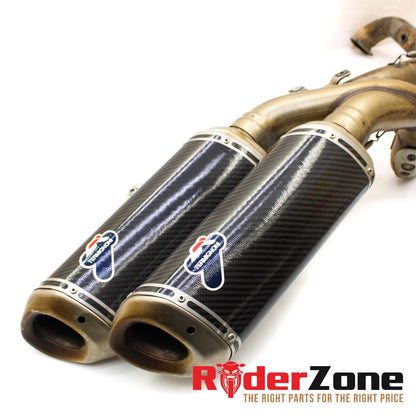 2009 - 2012 DUCATI STREETFIGHTER S TERMIGNONI EXHAUST HEADERS MUFFLER COMPLETE