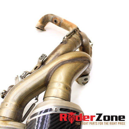 2009 - 2012 DUCATI STREETFIGHTER S TERMIGNONI EXHAUST HEADERS MUFFLER COMPLETE
