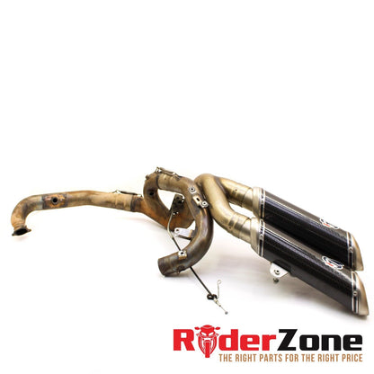 2009 - 2012 DUCATI STREETFIGHTER S TERMIGNONI EXHAUST HEADERS MUFFLER COMPLETE
