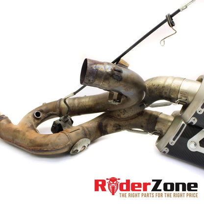 2009 - 2012 DUCATI STREETFIGHTER S TERMIGNONI EXHAUST HEADERS MUFFLER COMPLETE