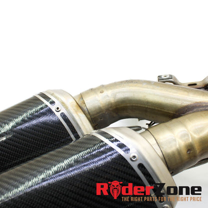 2009 - 2012 DUCATI STREETFIGHTER S TERMIGNONI EXHAUST HEADERS MUFFLER COMPLETE