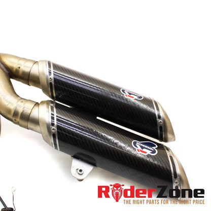 2009 - 2012 DUCATI STREETFIGHTER S TERMIGNONI EXHAUST HEADERS MUFFLER COMPLETE