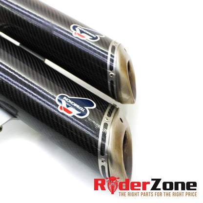 2009 - 2012 DUCATI STREETFIGHTER S TERMIGNONI EXHAUST HEADERS MUFFLER COMPLETE