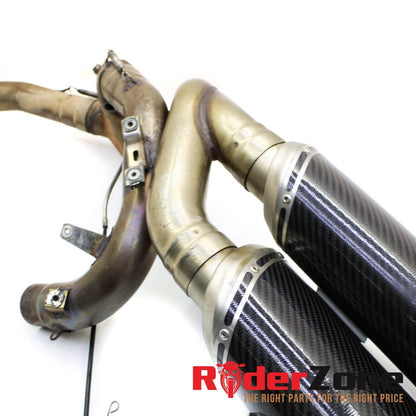 2009 - 2012 DUCATI STREETFIGHTER S TERMIGNONI EXHAUST HEADERS MUFFLER COMPLETE