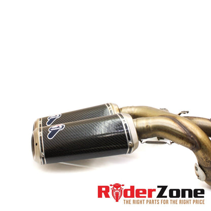 2009 - 2012 DUCATI STREETFIGHTER S TERMIGNONI EXHAUST HEADERS MUFFLER COMPLETE