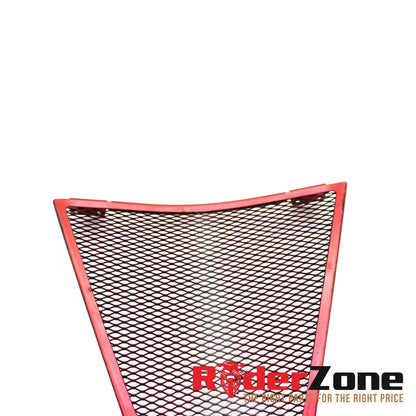 2009 - 2012 DUCATI STREETFIGHTER S LOWER RADIATOR COX GUARD GRILLE RED STRAIGHT