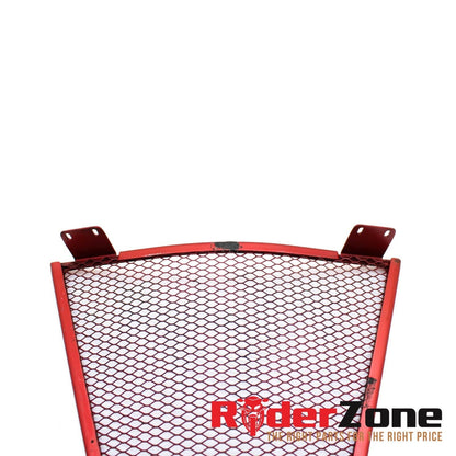 2009 - 2012 DUCATI STREETFIGHTER S LOWER RADIATOR COX GUARD GRILLE RED STRAIGHT