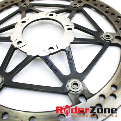 2009 - 2012 DUCATI STREETFIGHTER S FRONT BRAKE ROTORS DISCS STRAIGHT STOCK OEM