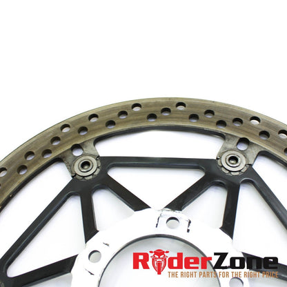 2009 - 2012 DUCATI STREETFIGHTER S FRONT BRAKE ROTORS DISCS STRAIGHT STOCK OEM