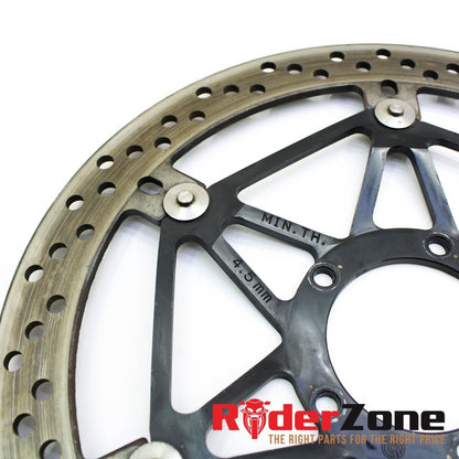 2009 - 2012 DUCATI STREETFIGHTER S FRONT BRAKE ROTORS DISCS STRAIGHT STOCK OEM