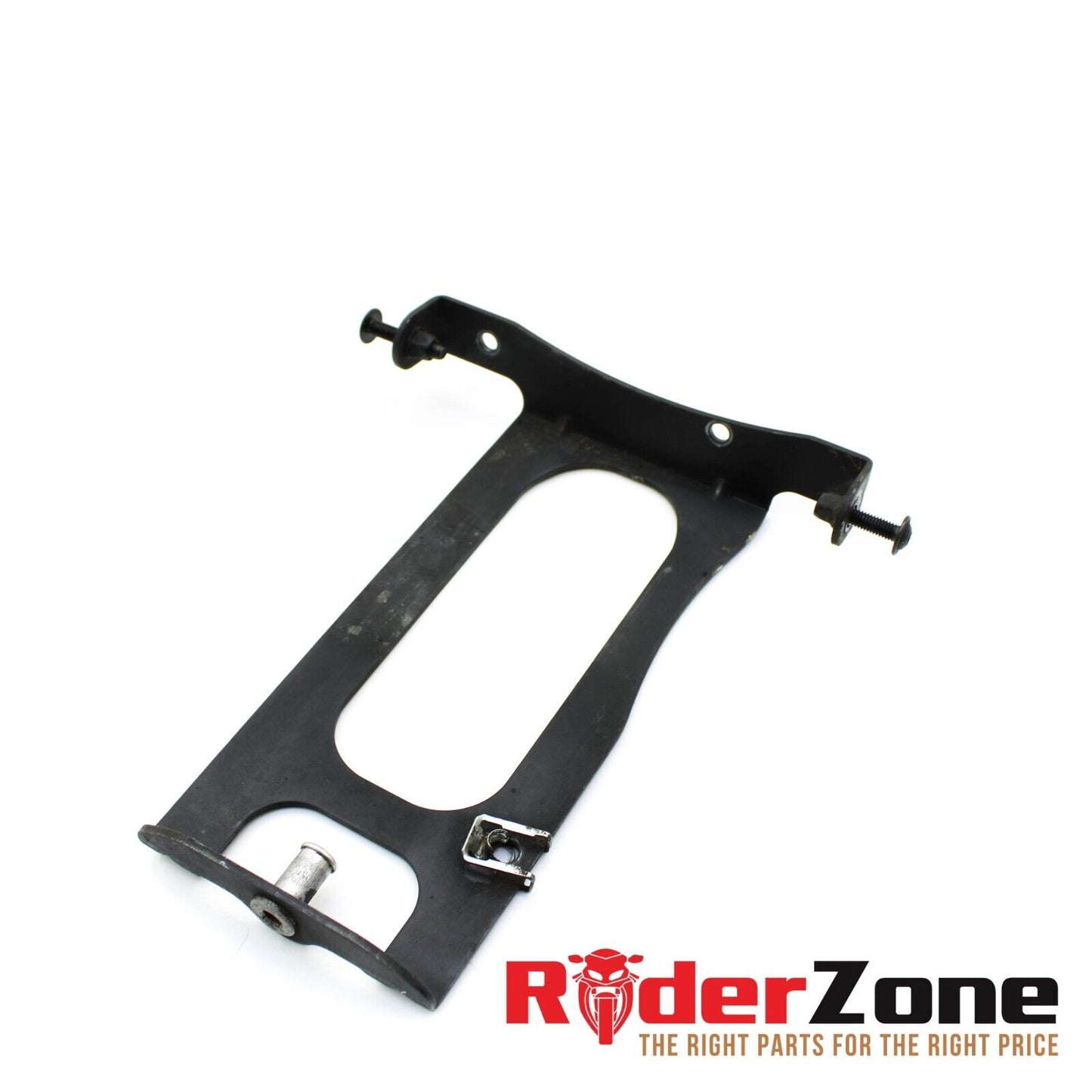 2009 - 2012 DUCATI STREETFIGHTER S RADIATOR BRACKET LOWER STRAIGHT BLACK MOUNT