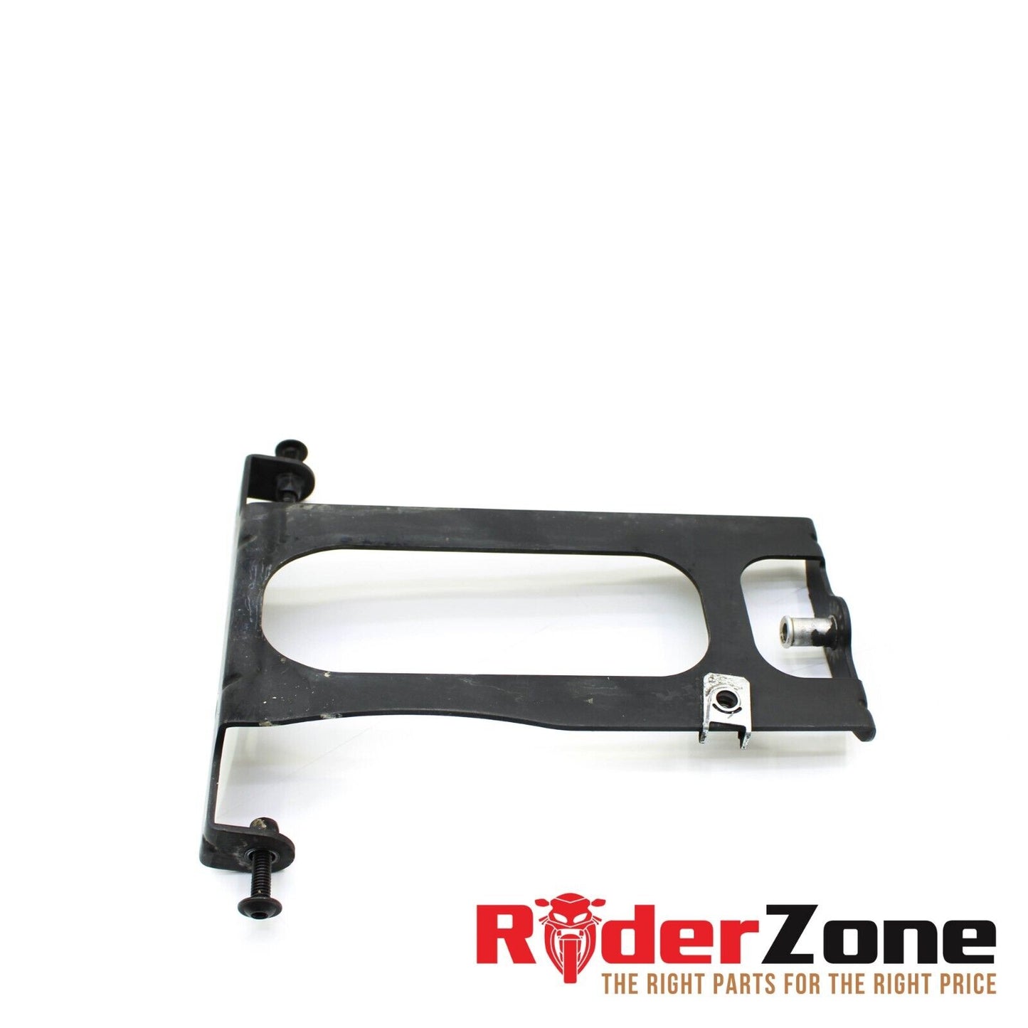 2009 - 2012 DUCATI STREETFIGHTER S RADIATOR BRACKET LOWER STRAIGHT BLACK MOUNT