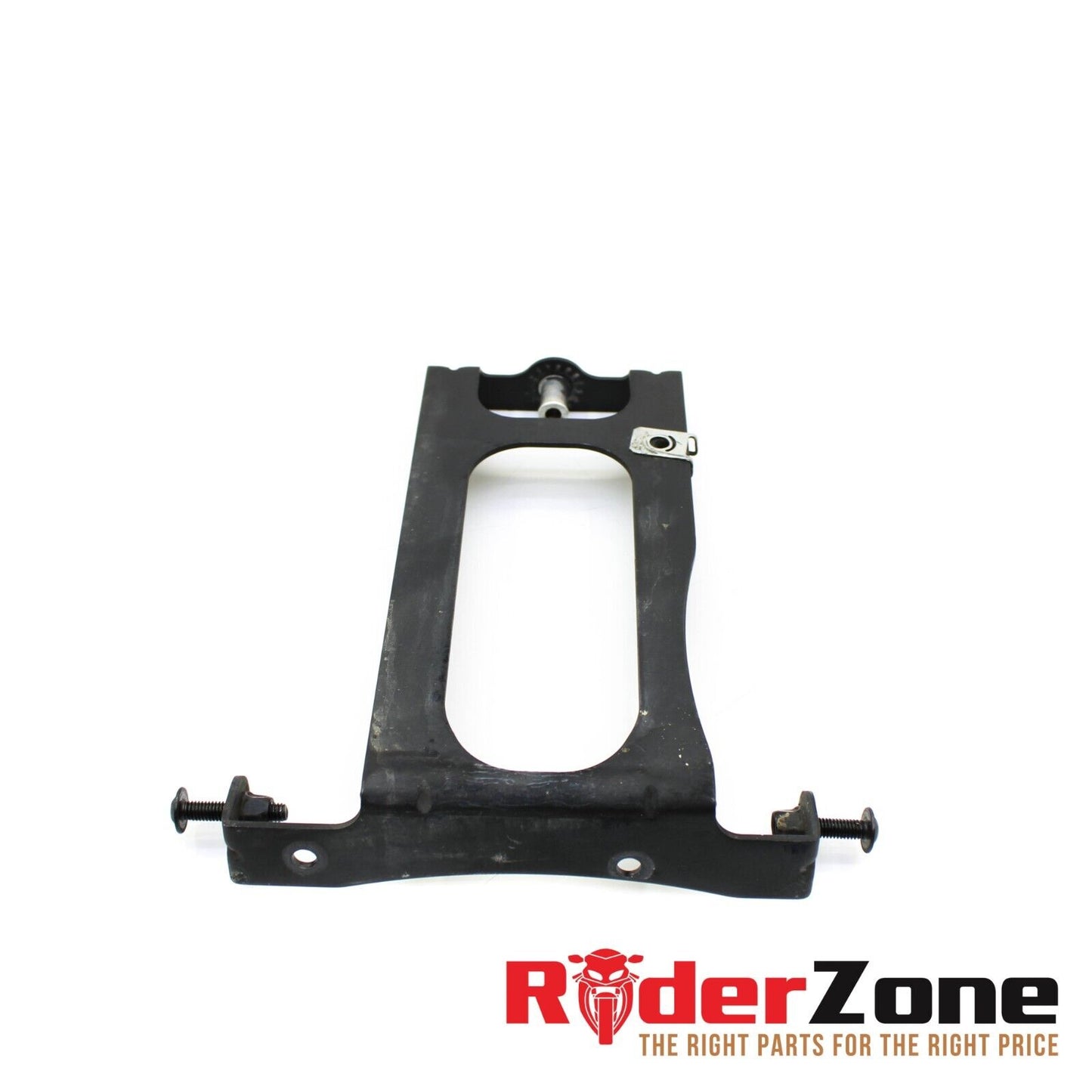 2009 - 2012 DUCATI STREETFIGHTER S RADIATOR BRACKET LOWER STRAIGHT BLACK MOUNT