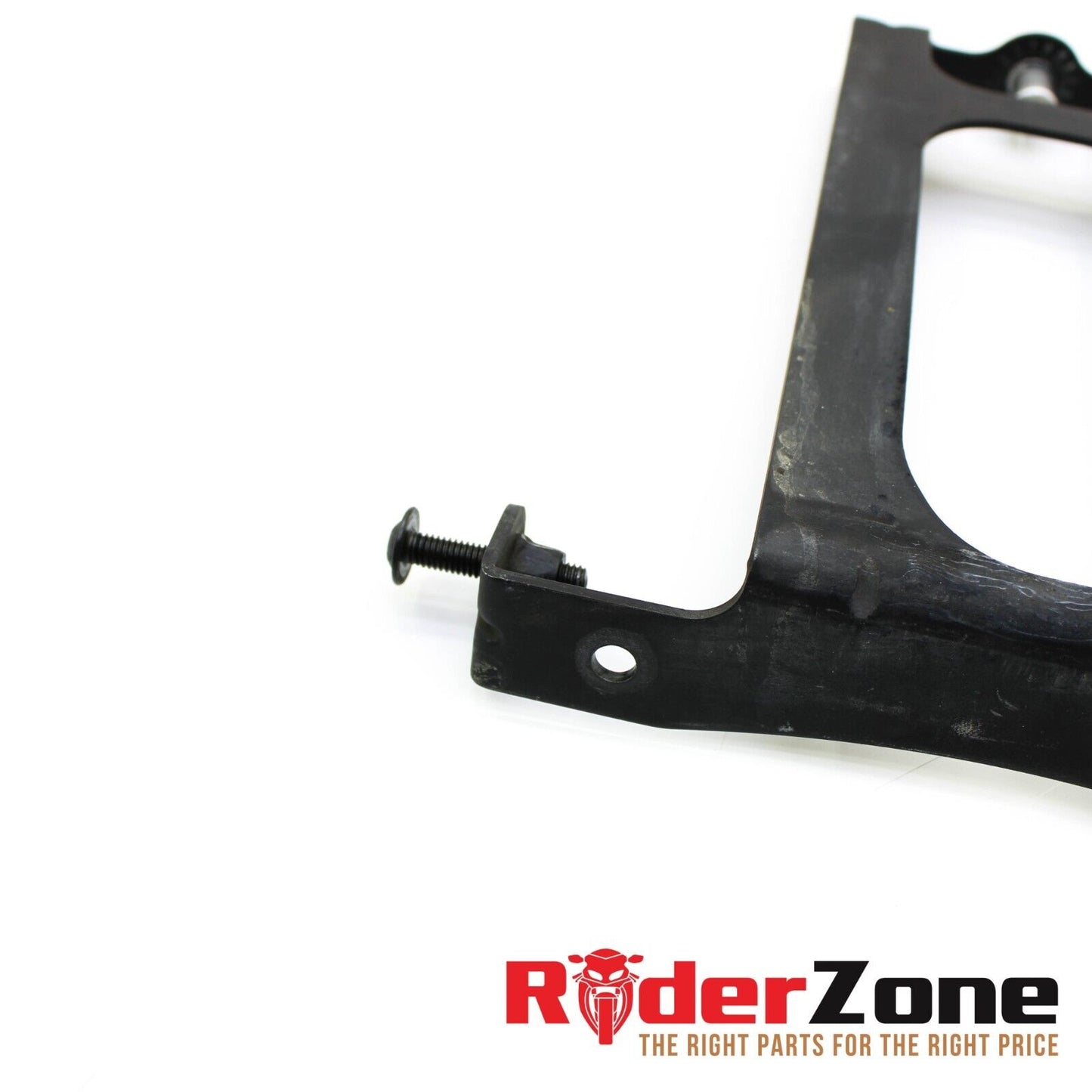 2009 - 2012 DUCATI STREETFIGHTER S RADIATOR BRACKET LOWER STRAIGHT BLACK MOUNT