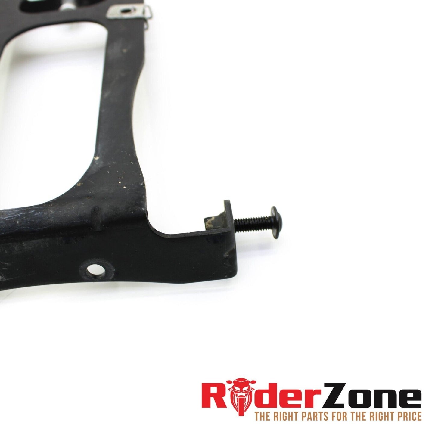 2009 - 2012 DUCATI STREETFIGHTER S RADIATOR BRACKET LOWER STRAIGHT BLACK MOUNT