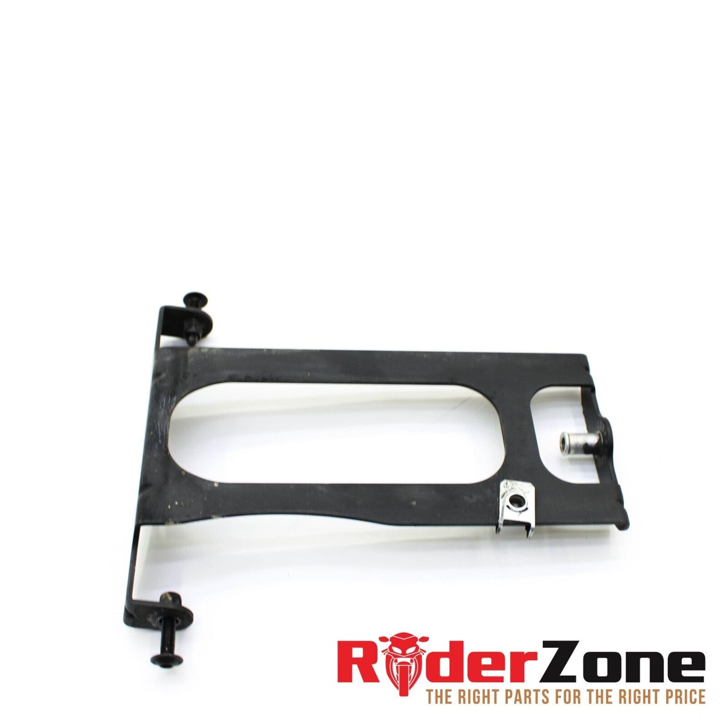 2009 - 2012 DUCATI STREETFIGHTER S RADIATOR BRACKET LOWER STRAIGHT BLACK MOUNT