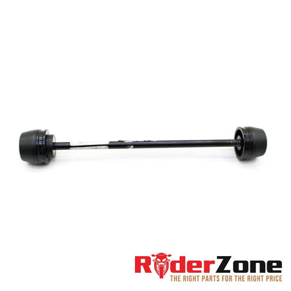 2009 - 2012 DUCATI STREETFIGHTER S PROTECCIÓN DEL EJE DELANTERO DESLIZANTE RECTO NEGRO 