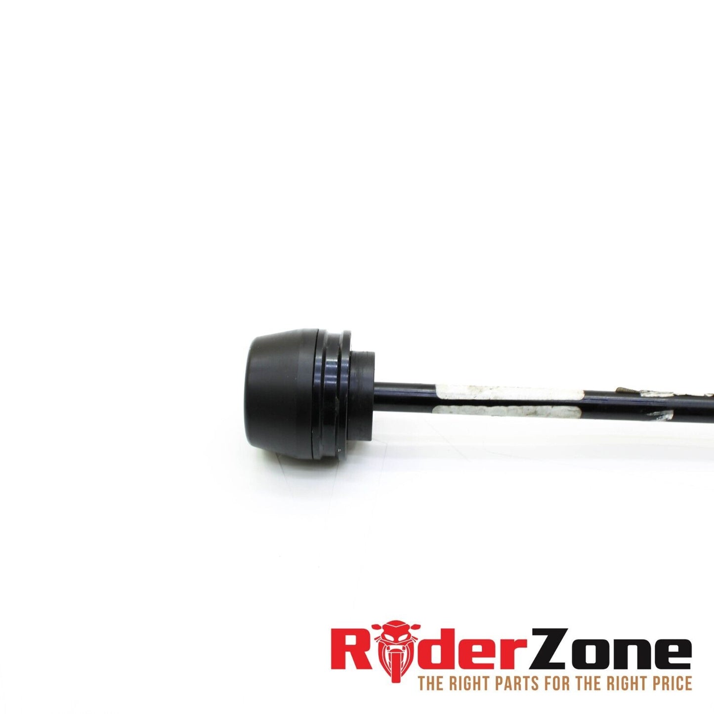 2009 - 2012 DUCATI STREETFIGHTER S FRONT AXLE PROCTECTION SLIDER STRAIGHT BLACK