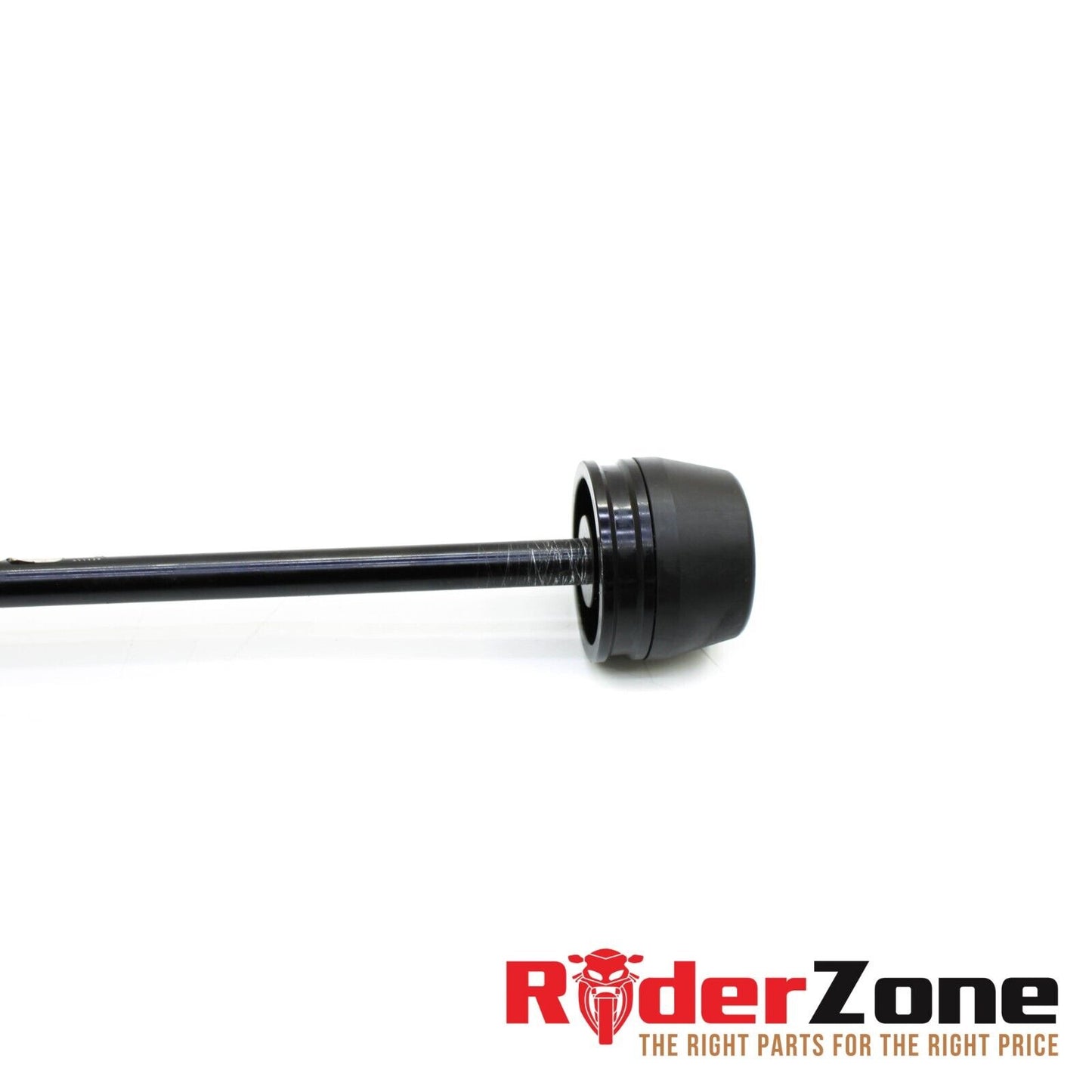 2009 - 2012 DUCATI STREETFIGHTER S FRONT AXLE PROCTECTION SLIDER STRAIGHT BLACK