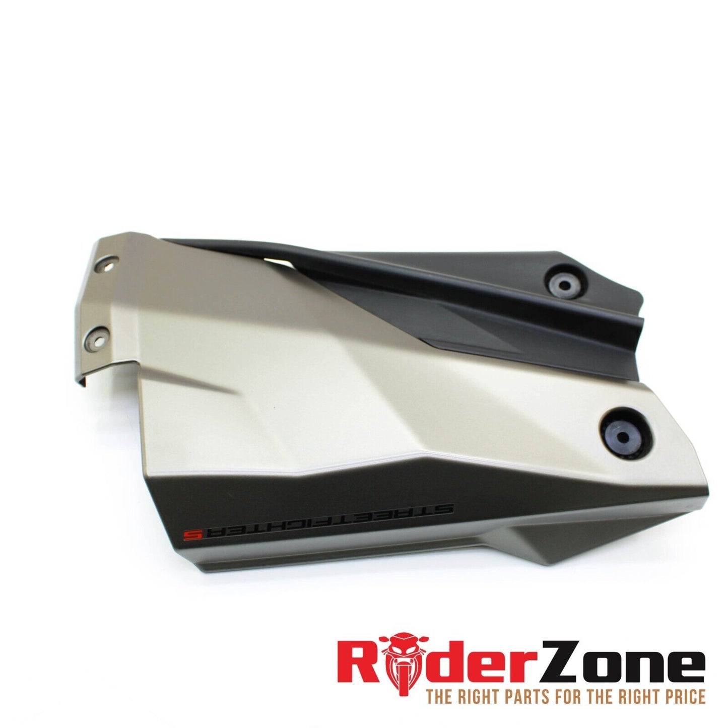 2009 - 2012 DUCATI STREETFIGHTER S LOWER MID FAIRING COWL GREY COVER STOCKD