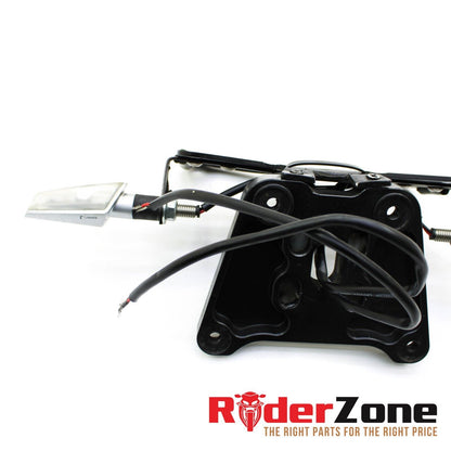 2009 - 2012 DUCATI STREETFIGHTER S SOPORTE DE LA PLACA DE INTERMITENTES TRASEROS HARDWARE 