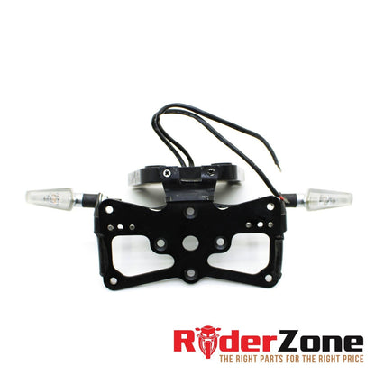 2009 - 2012 DUCATI STREETFIGHTER S SOPORTE DE LA PLACA DE INTERMITENTES TRASEROS HARDWARE 