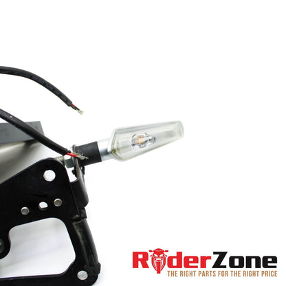 2009 - 2012 DUCATI STREETFIGHTER S SOPORTE DE LA PLACA DE INTERMITENTES TRASEROS HARDWARE 