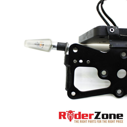 2009 - 2012 DUCATI STREETFIGHTER S SOPORTE DE LA PLACA DE INTERMITENTES TRASEROS HARDWARE 