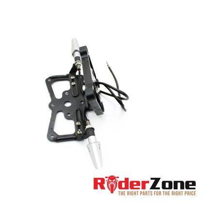2009 - 2012 DUCATI STREETFIGHTER S SOPORTE DE LA PLACA DE INTERMITENTES TRASEROS HARDWARE 