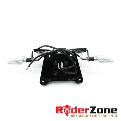 2009 - 2012 DUCATI STREETFIGHTER S SOPORTE DE LA PLACA DE INTERMITENTES TRASEROS HARDWARE 