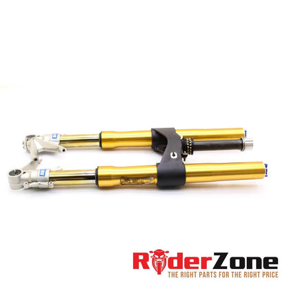 2009 - 2012 DUCATI STREETFIGHTER S HORQUILLA SUSPENSIÓN DELANTERA OHLINS TRIPLE TREE 