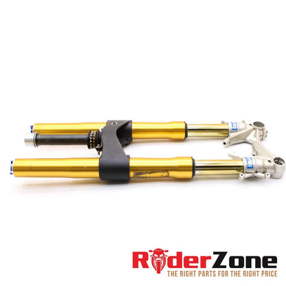 2009 - 2012 DUCATI STREETFIGHTER S HORQUILLA SUSPENSIÓN DELANTERA OHLINS TRIPLE TREE 