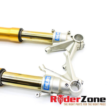 2009 - 2012 DUCATI STREETFIGHTER S HORQUILLA SUSPENSIÓN DELANTERA OHLINS TRIPLE TREE 