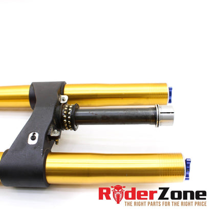 2009 - 2012 DUCATI STREETFIGHTER S HORQUILLA SUSPENSIÓN DELANTERA OHLINS TRIPLE TREE 