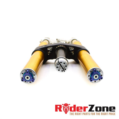 2009 - 2012 DUCATI STREETFIGHTER S HORQUILLA SUSPENSIÓN DELANTERA OHLINS TRIPLE TREE 