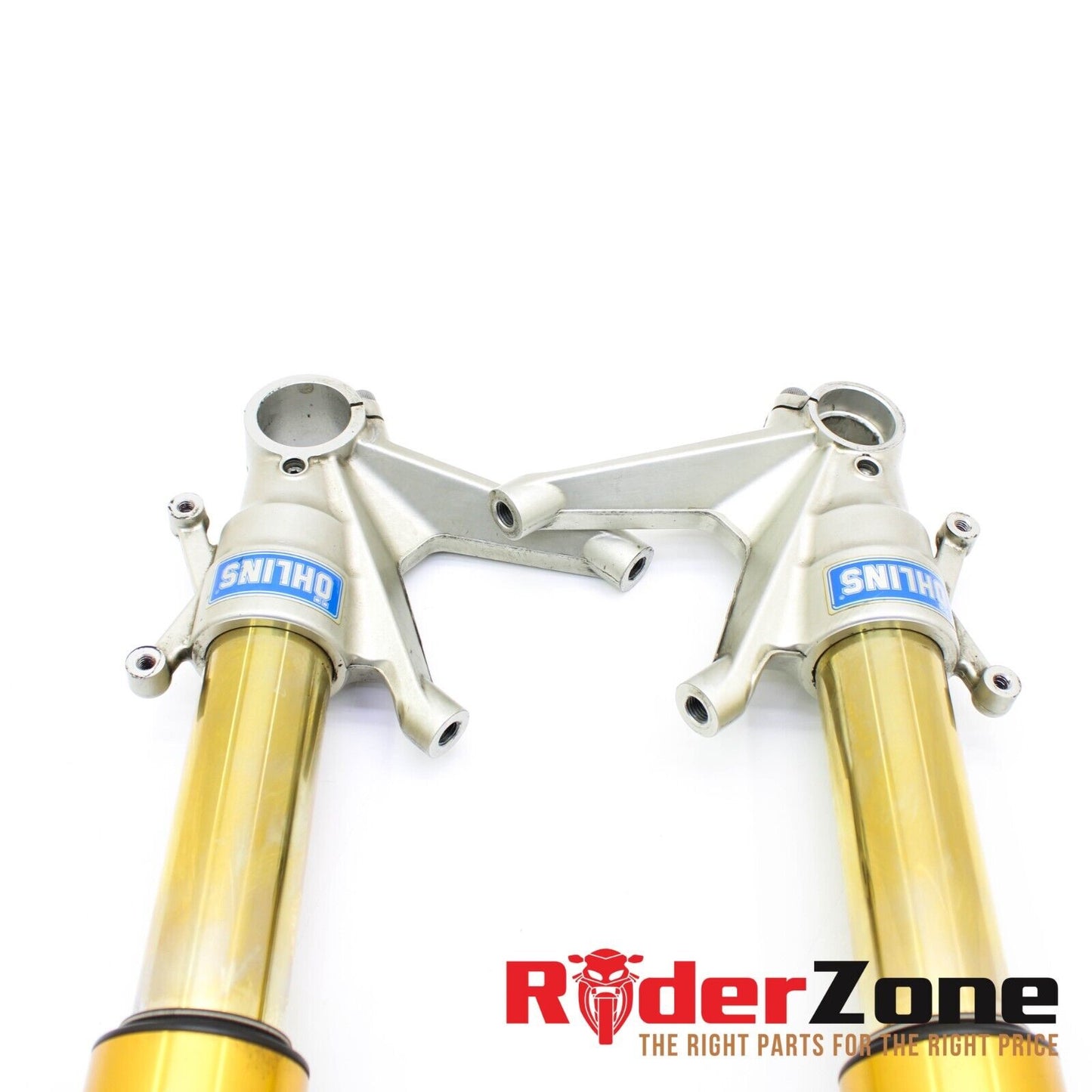 2009 - 2012 DUCATI STREETFIGHTER S FORKS FRONT SUSPENSION OHLINS TRIPLE TREE