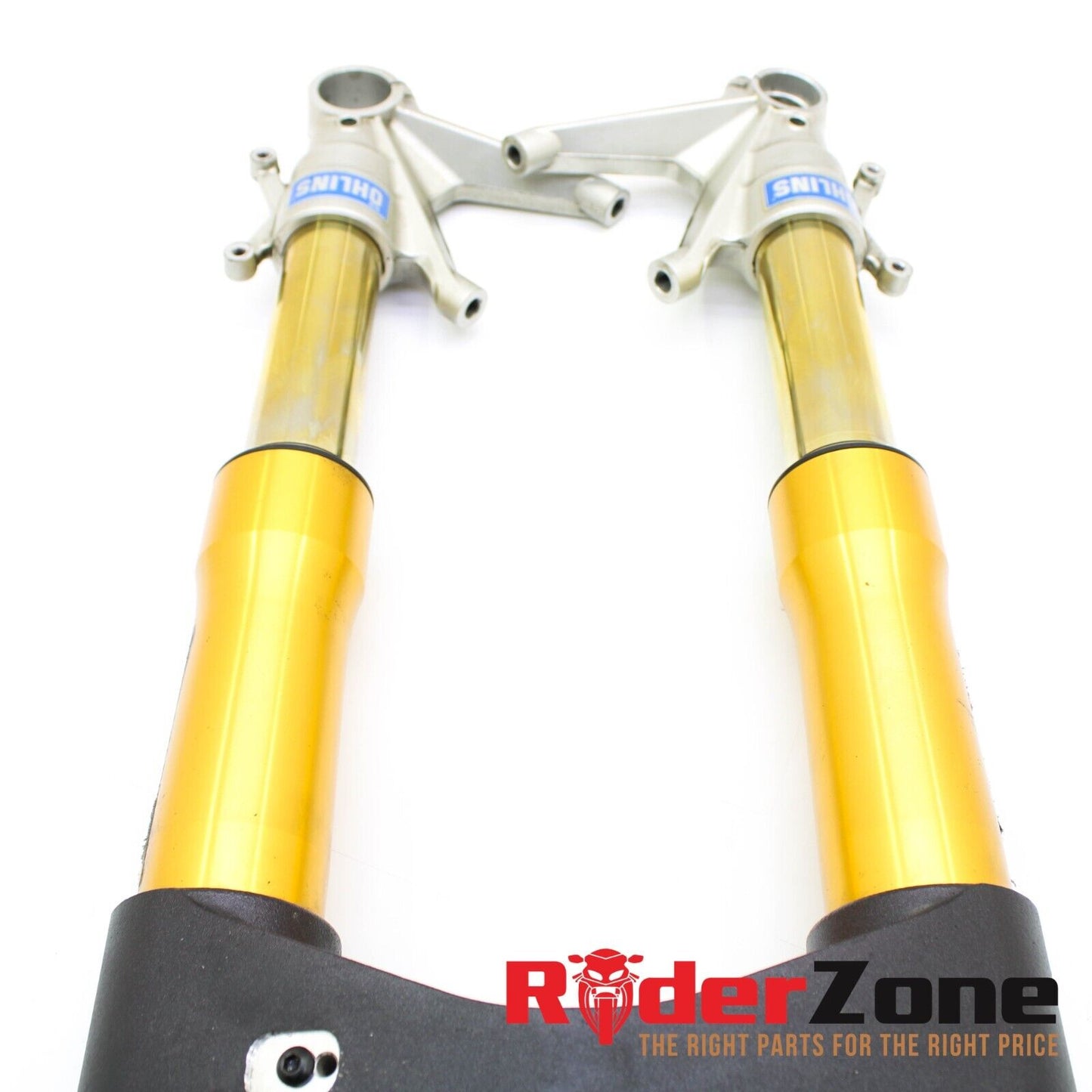 2009 - 2012 DUCATI STREETFIGHTER S FORKS FRONT SUSPENSION OHLINS TRIPLE TREE