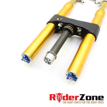 2009 - 2012 DUCATI STREETFIGHTER S HORQUILLA SUSPENSIÓN DELANTERA OHLINS TRIPLE TREE 