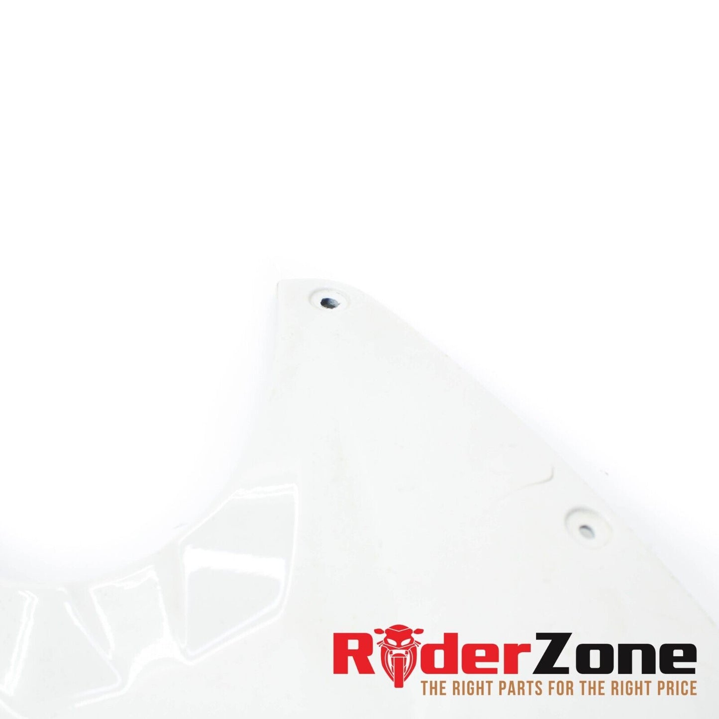 2009 - 2014 BMW S1000RR GAS TANK COWL COVER WHITE PANEL PLASTIC WHITE *DAMAGED*