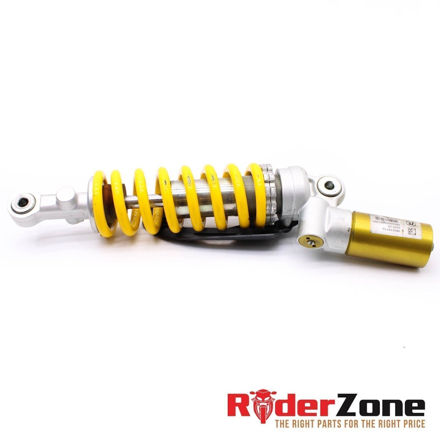 2020 - 2022 DUCATI PANIGALE V2 SHOCK BACK SUSPENSION YELLOW REAR SPRING STOCK