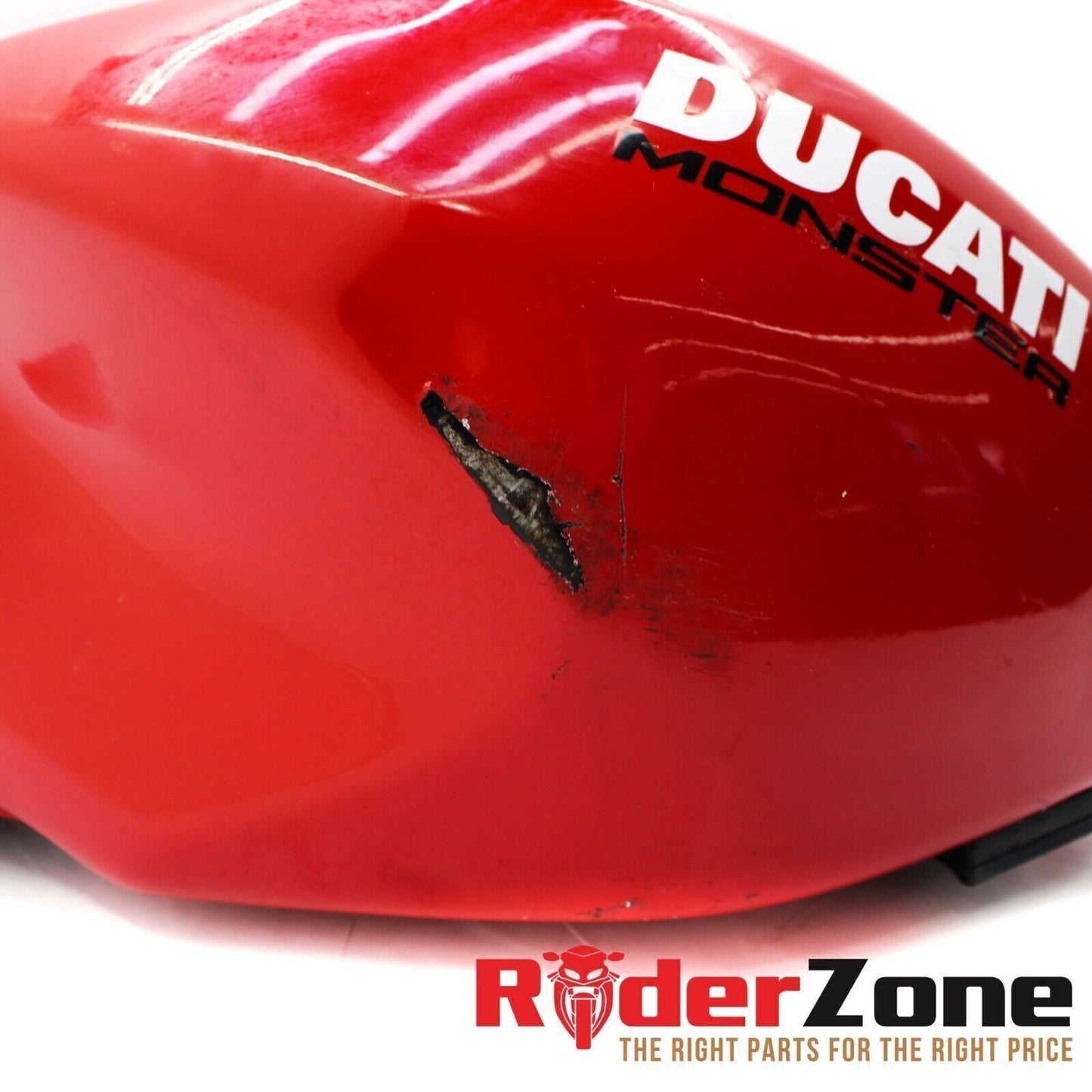 2017 - 20 DUCATI MONSTER 1200R GAS TANK FUEL CELL PETROL RESERVOIR RED DAMAGED