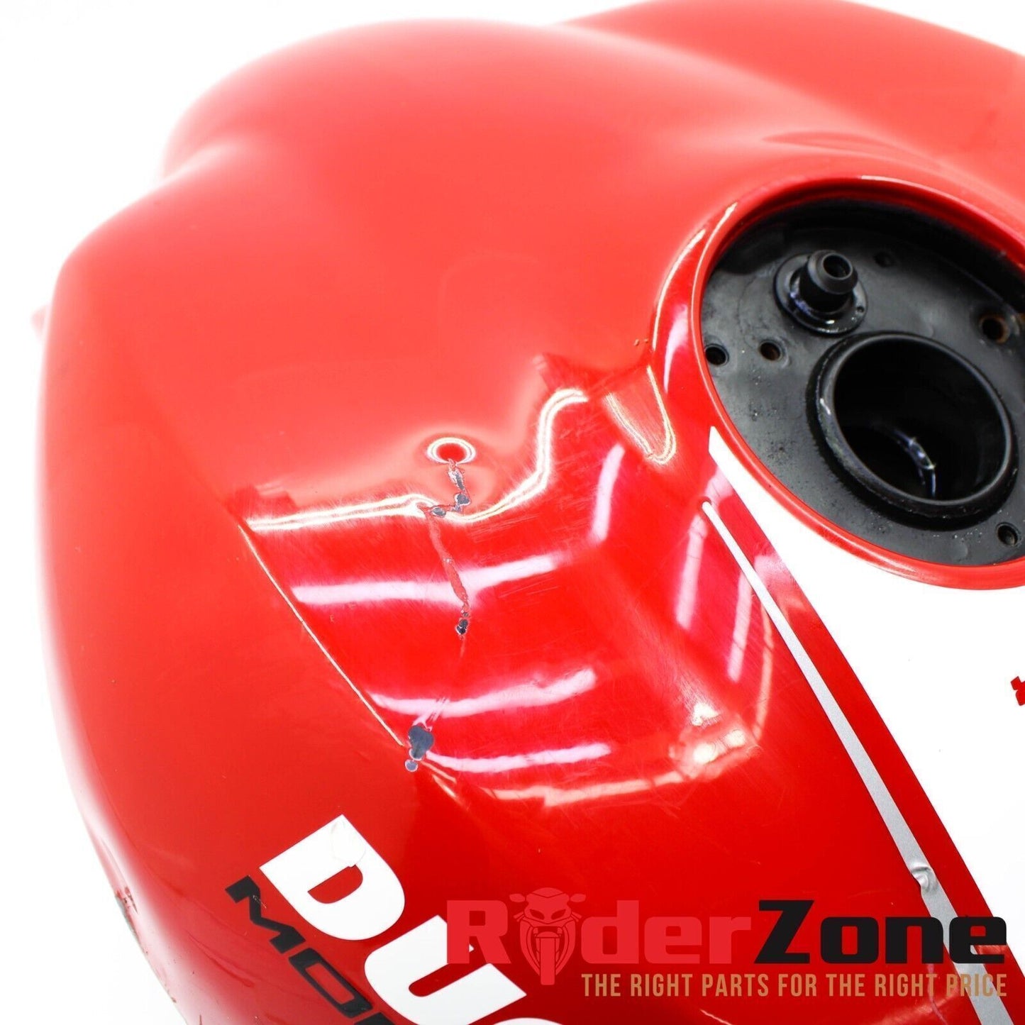 2017 - 20 DUCATI MONSTER 1200R GAS TANK FUEL CELL PETROL RESERVOIR RED DAMAGED