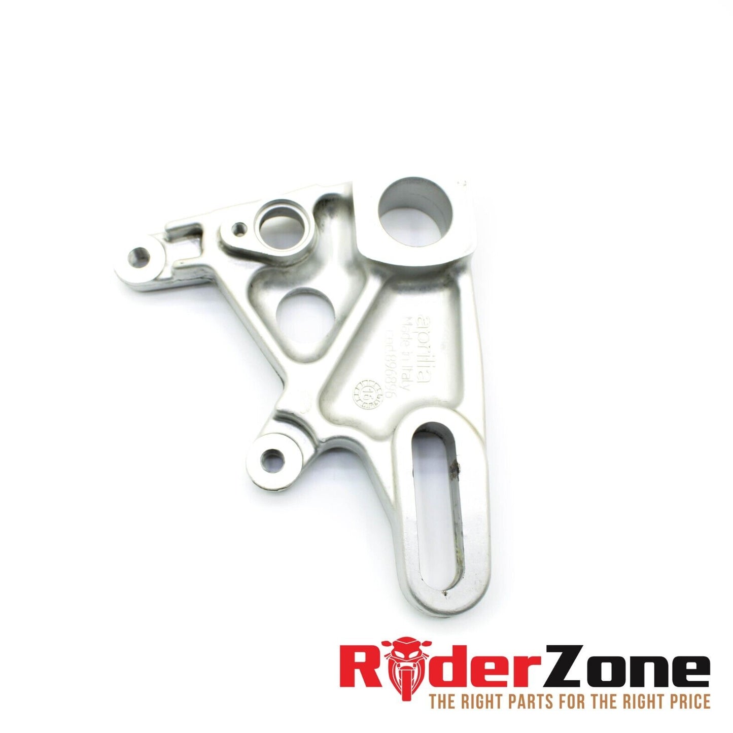 2015 - 2019 APRILIA RSV4RR REAR BRAKE CALIPER BRACKET SILVER STRAIGHT MOUNT STOC