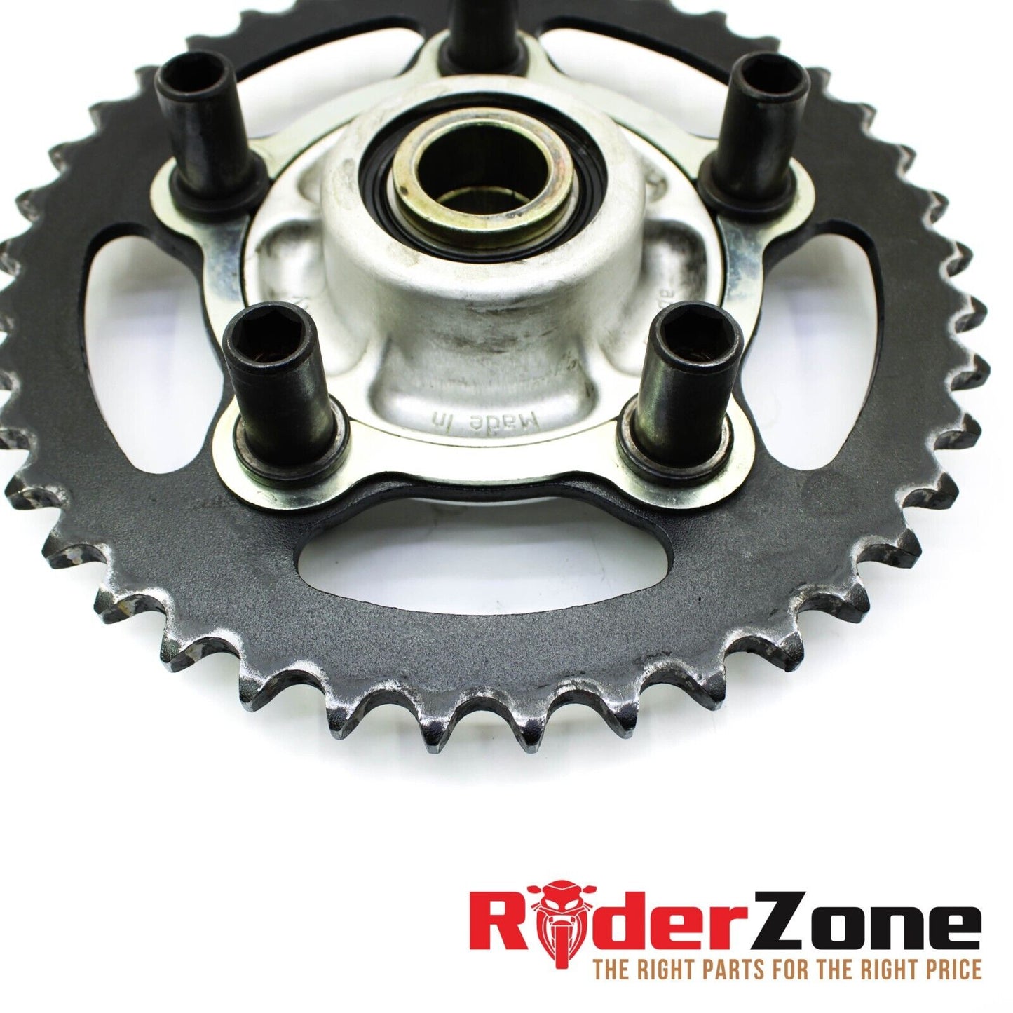 2016 - 2019 APRILIA RSV4RR SPROCKET REAR WHEEL HUB DRIVER BLACK STRAIGHT STOCK