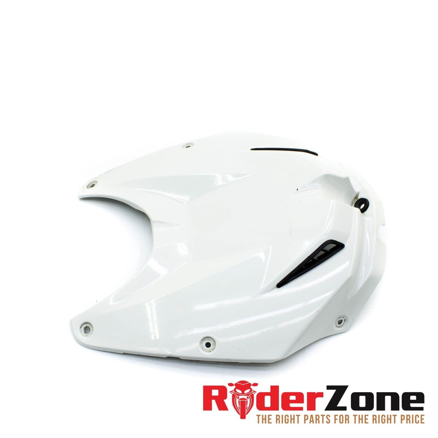 2010 - 2014 BMW S1000RR FRONT GAS TANK FAIRING COWL COVER TRIM FUEL CELL WHITE