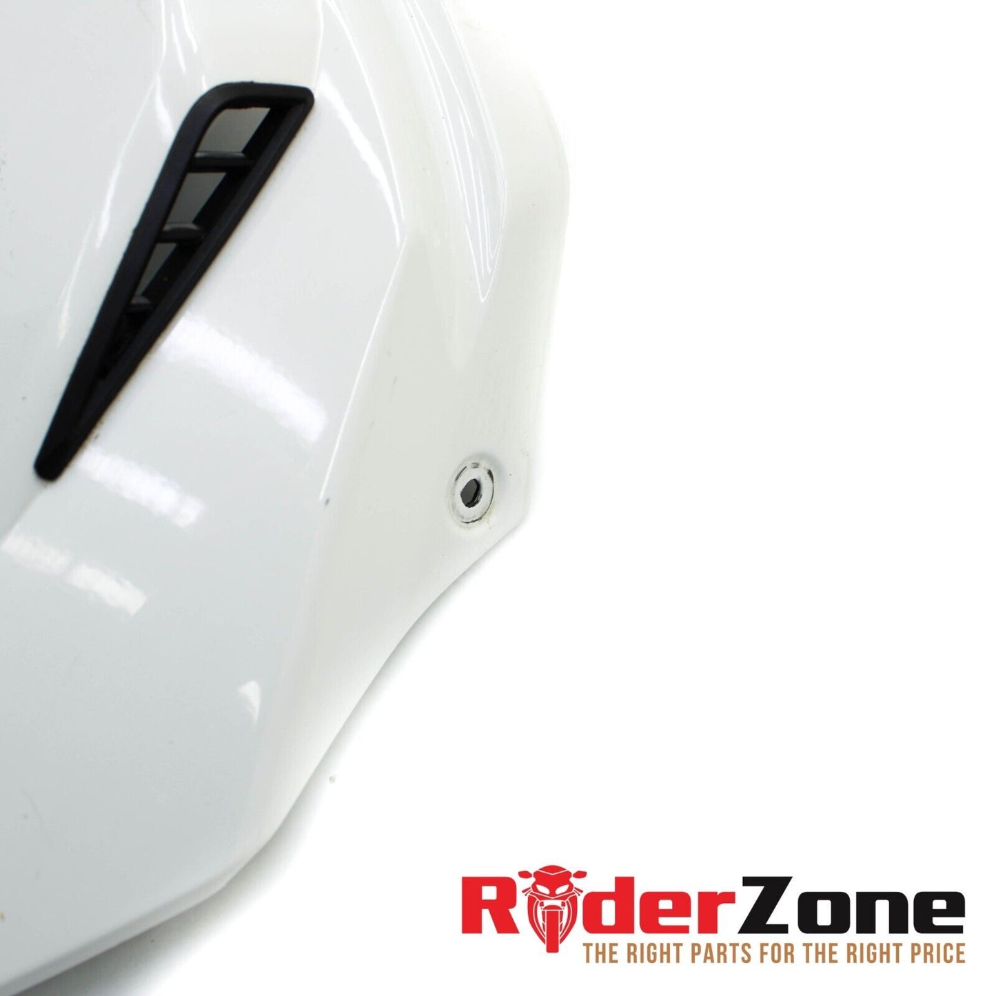 2010 - 2014 BMW S1000RR FRONT GAS TANK FAIRING COWL COVER TRIM FUEL CELL WHITE