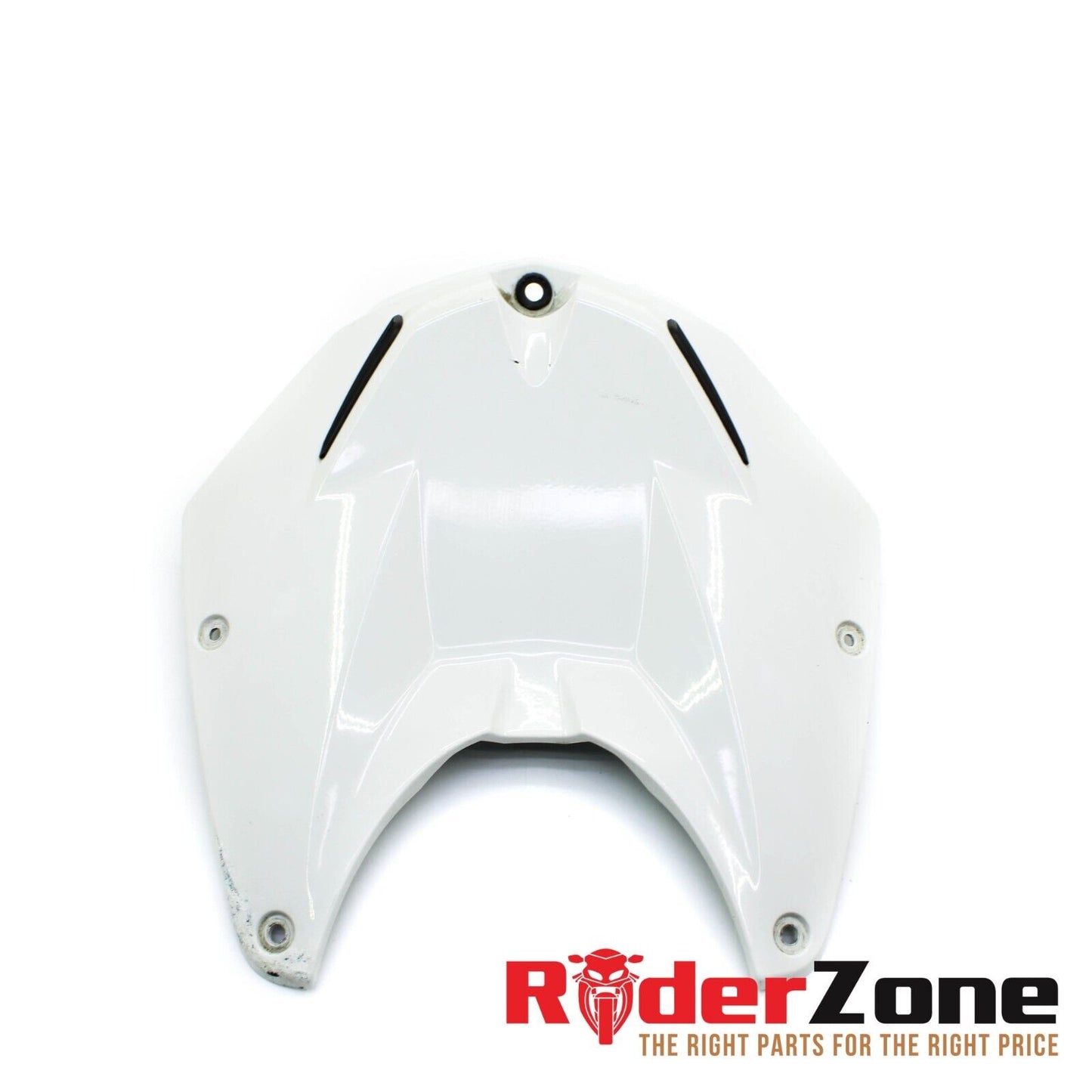 2010 - 2014 BMW S1000RR FRONT GAS TANK FAIRING COWL COVER TRIM FUEL CELL WHITE